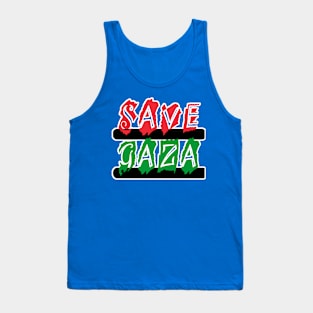 Save Gaza  - Montage - Front Tank Top